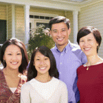 family-home-portraitasian