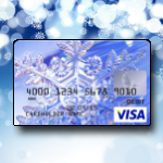 VISA Gift Card Snowflake